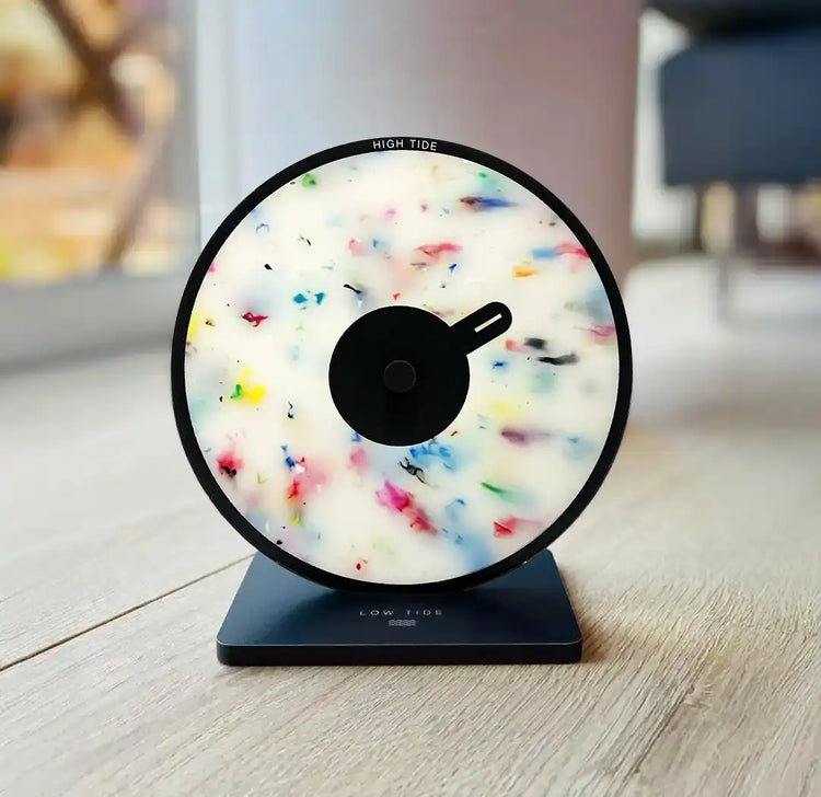 horloge des marées The Wave Beach plastique upcyclé plages landaises