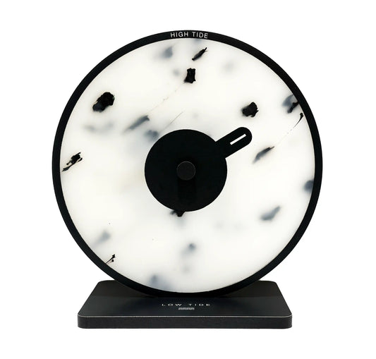 horloge des marées The Wave Ecume plastique upcyclé 