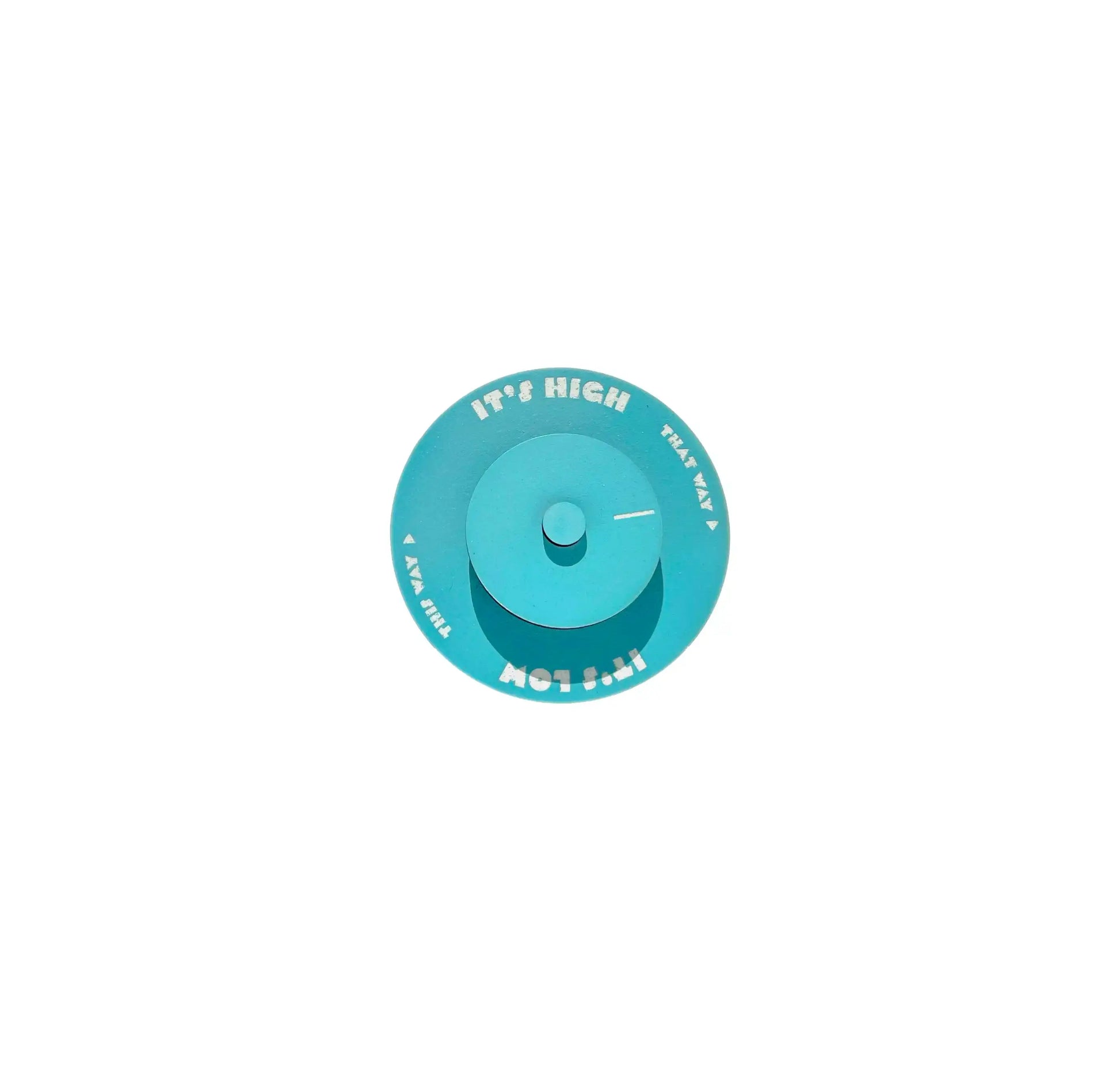 horloge des marées cyan