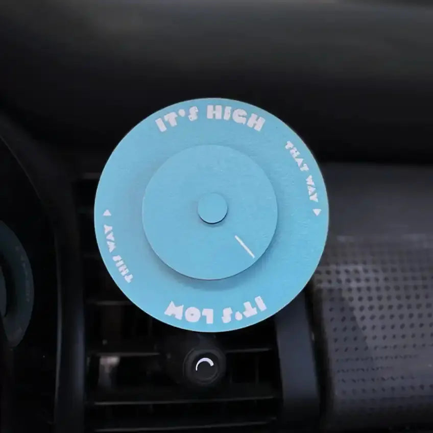 mini horloge des marées bleu